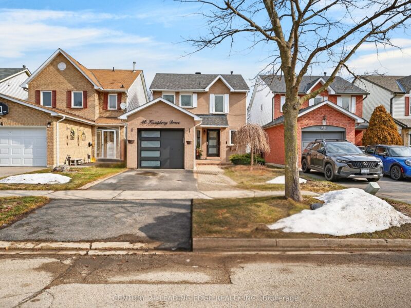 For Sale: 46 Humphrey Drive, Ajax, ON L1S 4Z4, Ajax, ON