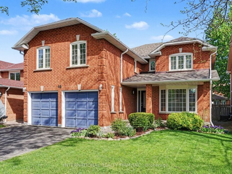 For Sale: 46 Heath Street, Richmond Hill, ON L4B 2B5, Richmond Hill, ON