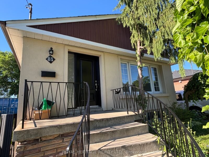For Lease: 81 Eringate Drive MAIN FLOOR, Toronto, ON M9C 3Z4, Toronto W08, ON