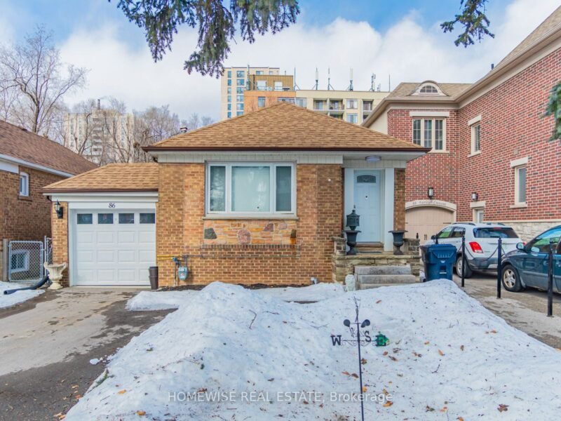 For Lease: 86 Fairleigh Crescent, Toronto, ON M6C 3R9, Toronto C04, ON