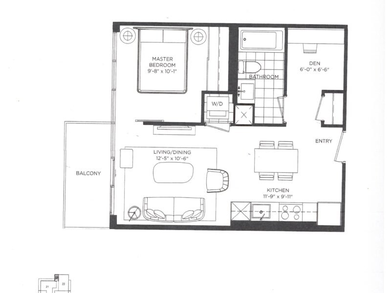 For Lease: 4010 Eglinton Avenue W 816, Toronto, ON M9A 0G5, Toronto W09, ON