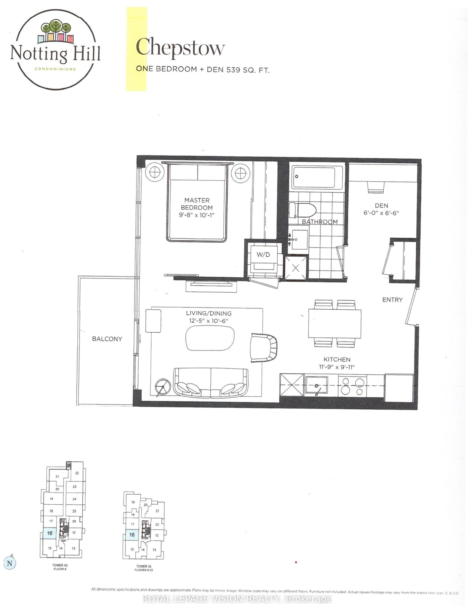 For Lease: 4010 Eglinton Avenue W 816, Toronto, ON M9A 0G5, Toronto W09, ON