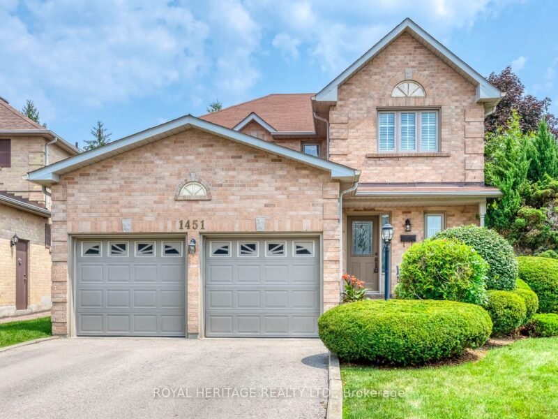 For Sale: 1451 Ravensmoor Crescent, Mississauga, ON L5M 3L4, Mississauga, ON